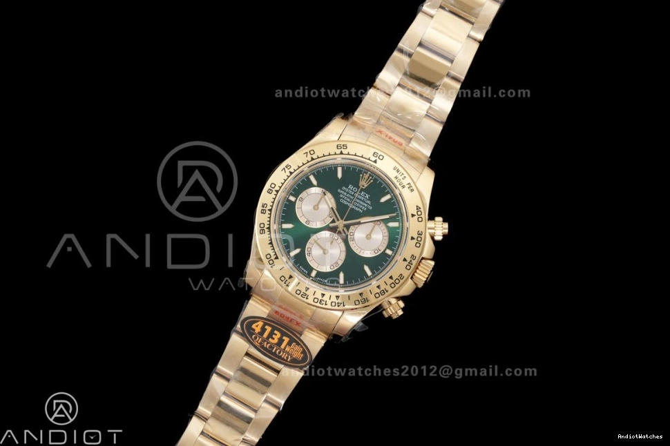 493 2025 (Gain 126508 Dial Green V6 Daytona Edition Weight) SmoothTexture Best Bracelet QF on 1:1 YG QF4131 YG 1020